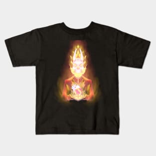 summer fire demon Kids T-Shirt